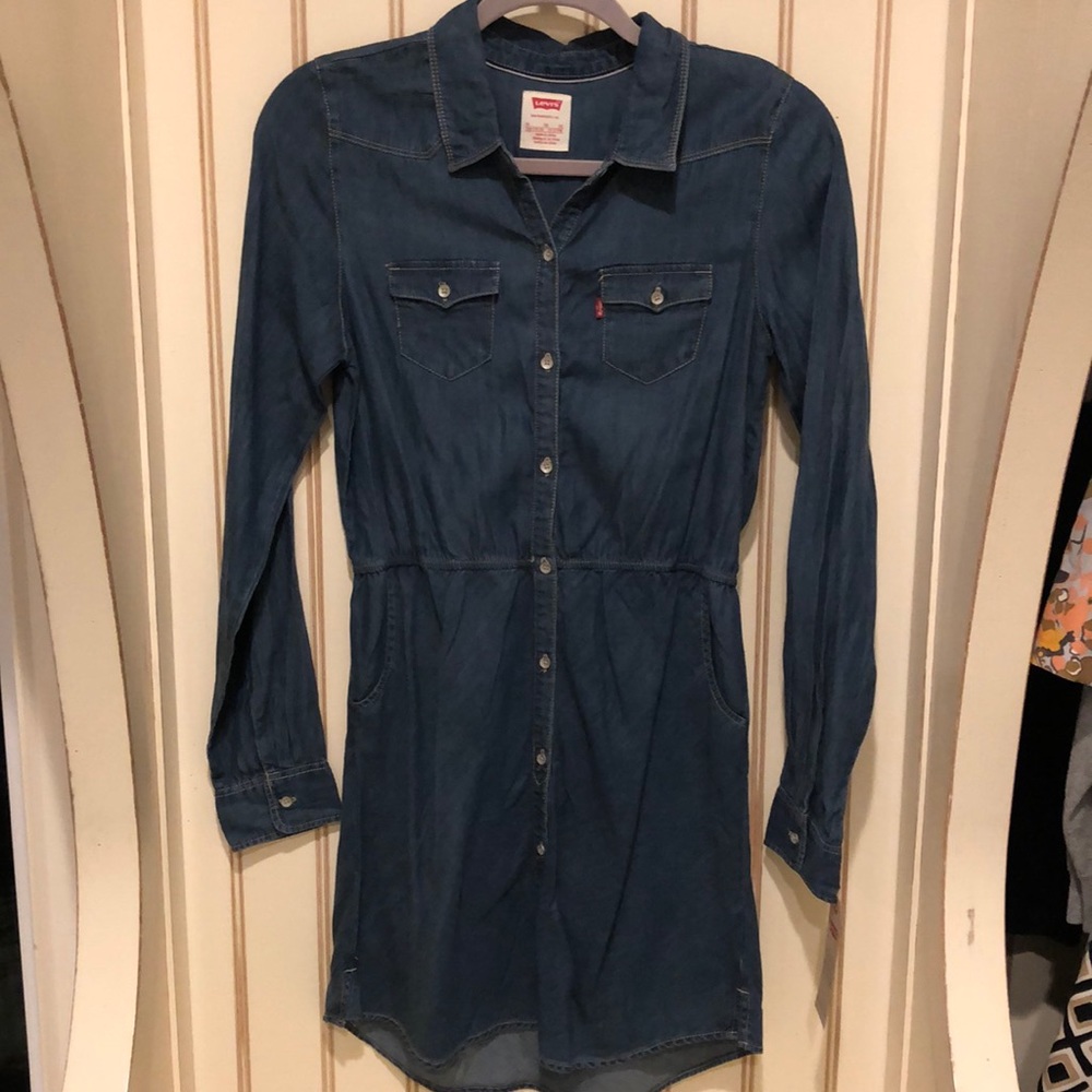 NEW LEVIS DENIM DRESS
